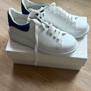 Alexander McQueen blue and white Men's Sneakers
